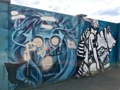 Street art (graffiti) in Sheffield, UK